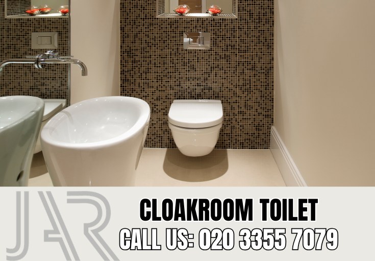Cloakroom and Downstairs Toilet Installation by Pimlico Bathroom Fitters