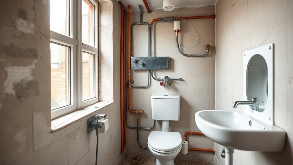 Bathroom Plumbing and Electrics in Pimlico